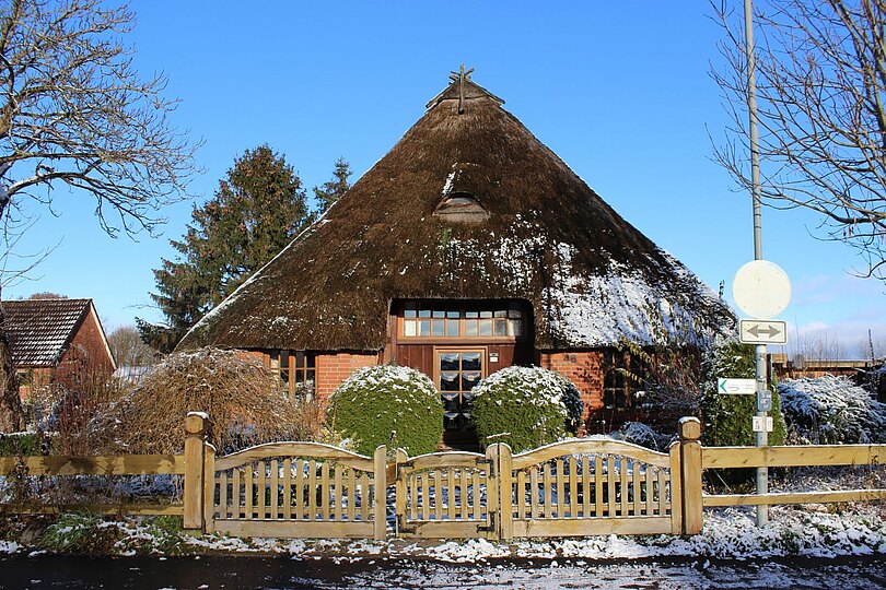 Reetdachhaus in Fargau-Pratjau