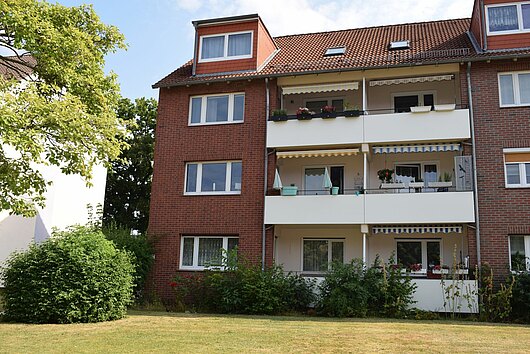 Funktionale 3-Zimmer-Wohnung in ruhiger zentraler Lage von Kiel-Hassee