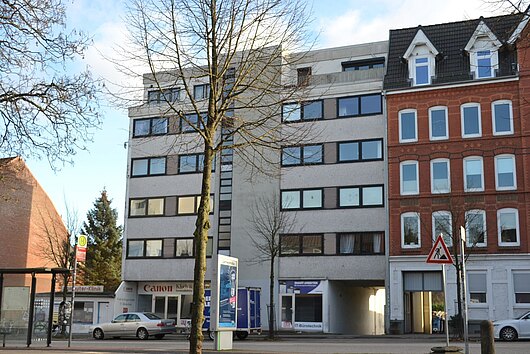 Geräumige Singlewohnung mit Balkon und PKW-Stellplatz in Kiel-Hassee