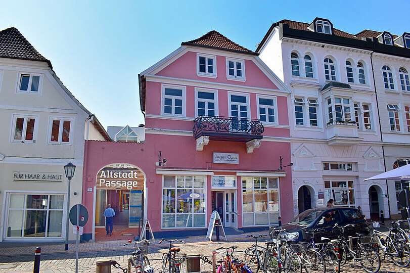 Vermietetes Ladenlokal über 2 Ebenen mitten in der Innenstadt von Rendsburg